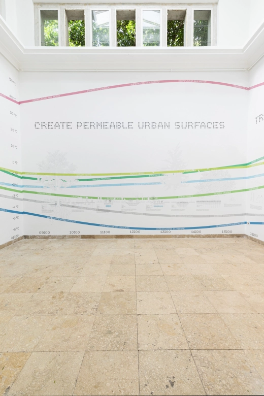 The German pavilion under the theme STRESSTEST at the Architecture Biennale in Venice.