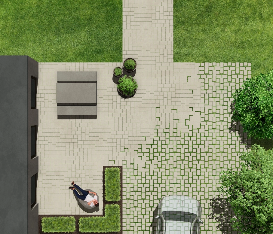 Schwammstadt Variante 1.1 aus der GODELMANN Broschüre Stadtstruktur im Wandel