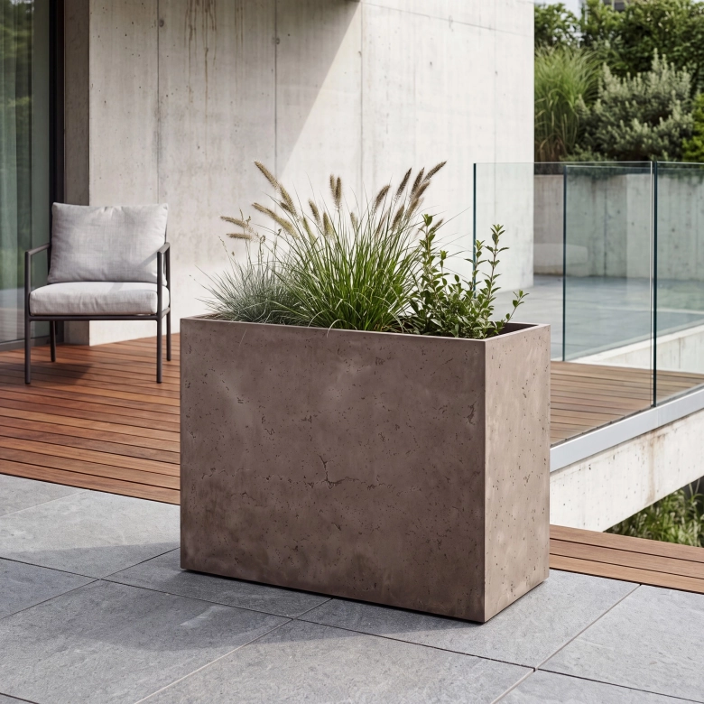 <b>RECTANGULAR planter</b> visia Sand