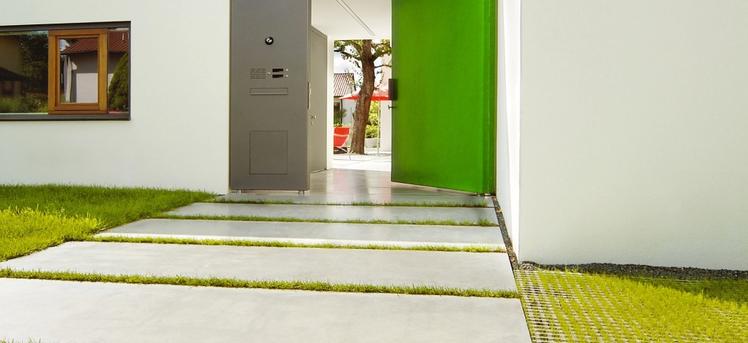 eingang minimalistisch modern