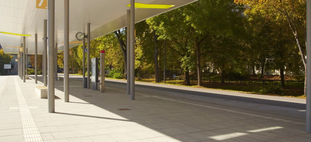 bus station planted