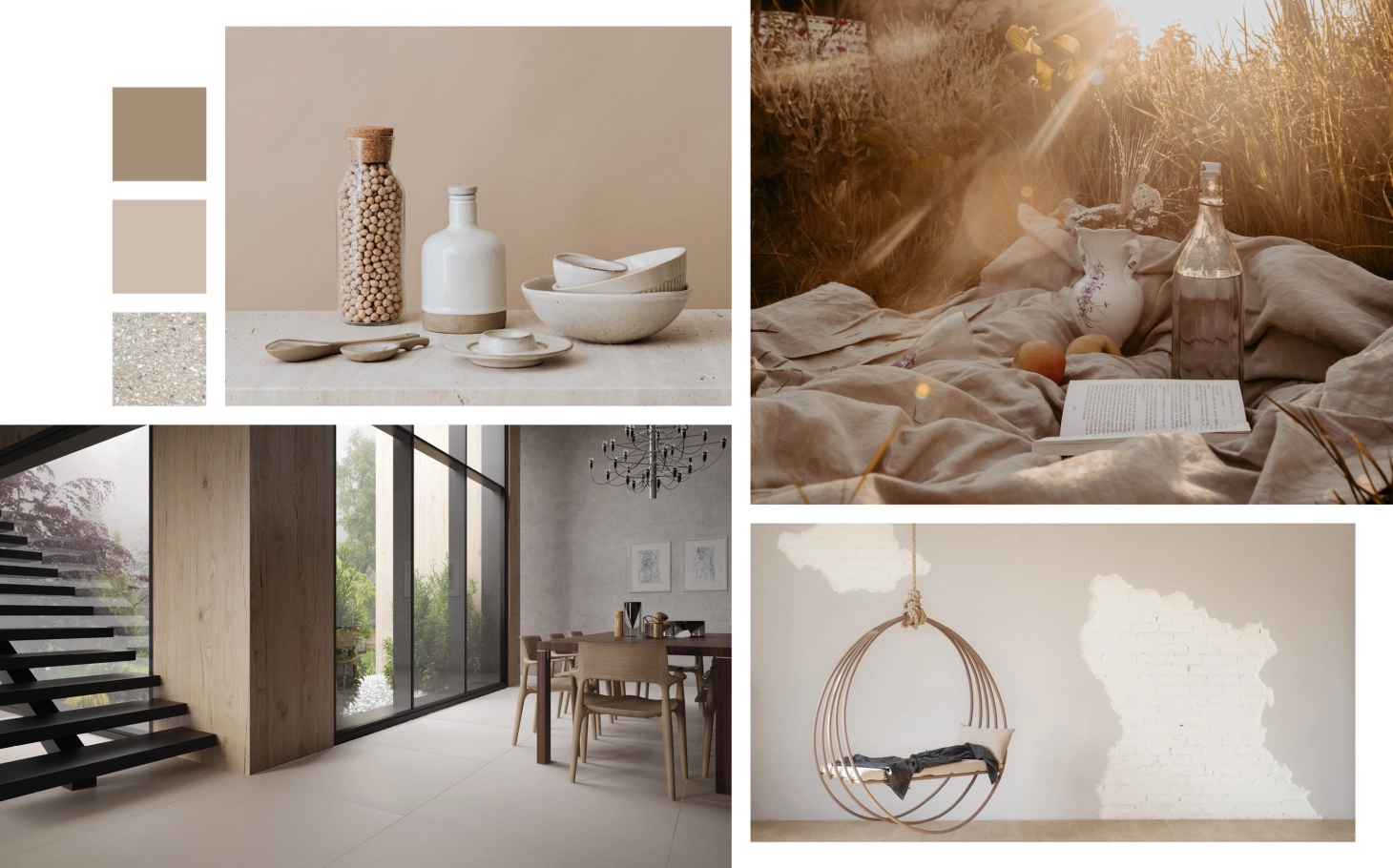 Moodboard Scandi-Stil