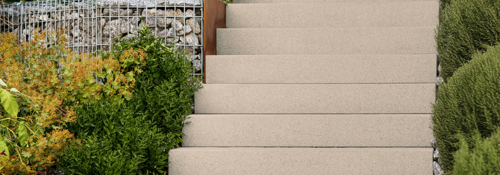 einfache Treppenanlage