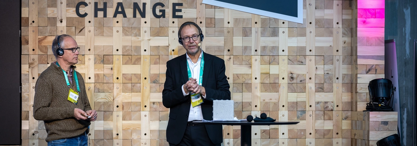 Andreas Voigt als Speaker auf dem 3. Klimafestival in Berlin