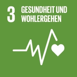 Picto des SDG 3 Gesundheit und Wohlergehen
