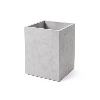 GRAVELLI Pflanzgefäß Rectangular in der größten Größe, Farbe Stein, freigestellt