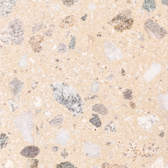 Sand-Beige Terrazzo
