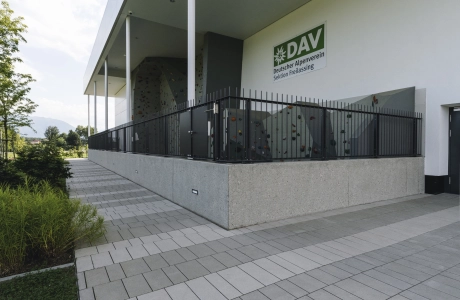 sports leisure hall planted
