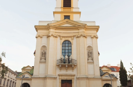 church forecourt