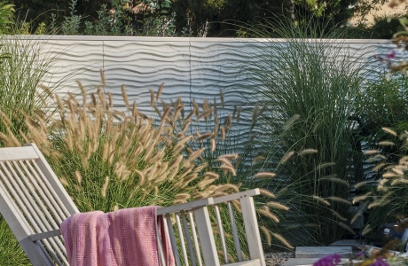 garden modern planted