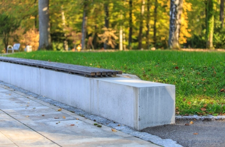 wald platz friedhof bepflanzt