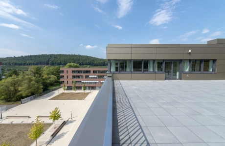 firmenzentrale campus terrasse