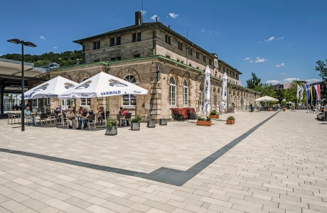 bahnhof boulevard platz