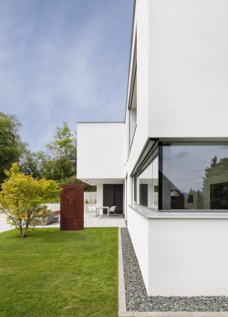 modern house window terrace