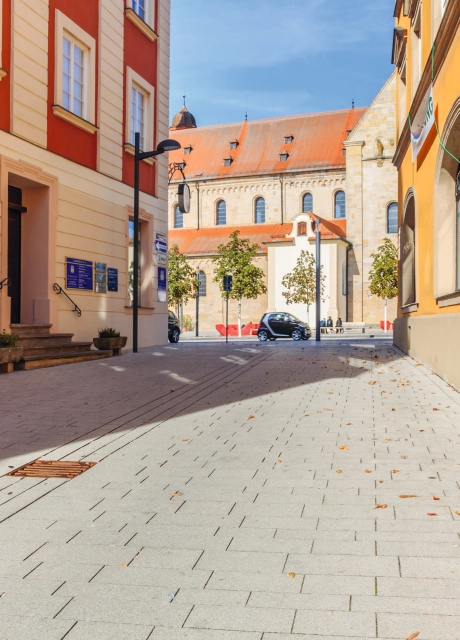 marktplatz straße innenstadt