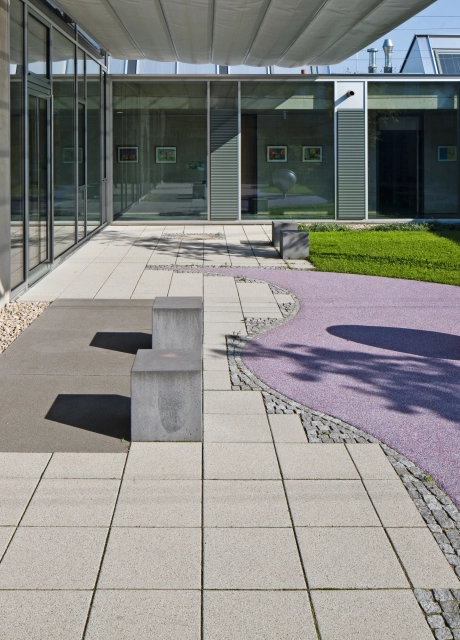 building special school square entrance
