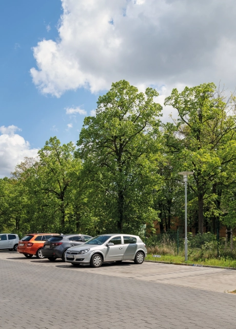 hauszufahrt neubausiedlung verkehrsflächen