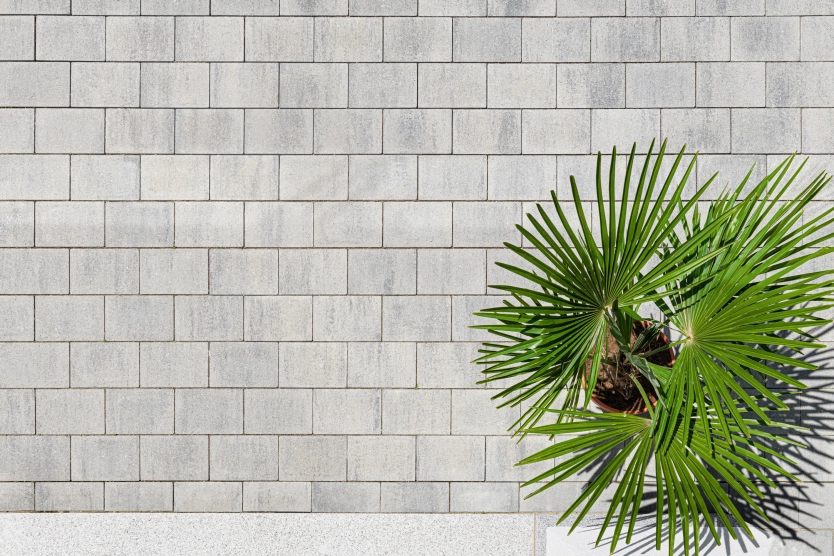 DM.CAMPA stone proActive nativo Grau-Anthrazit nuanciert proDrain Einzelsteinsystem