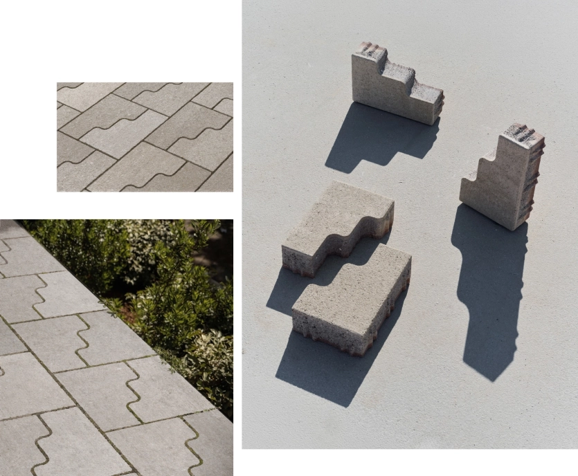 GDM.CASCADE stone als Collage