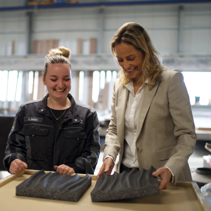 Employees Godelmann manufactory