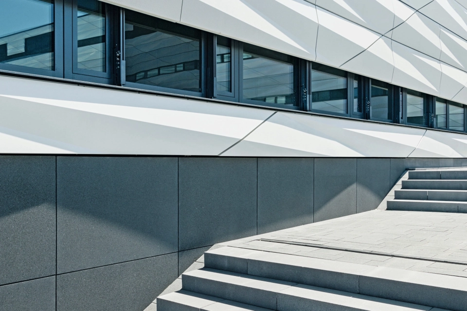 treppe gebäude modern