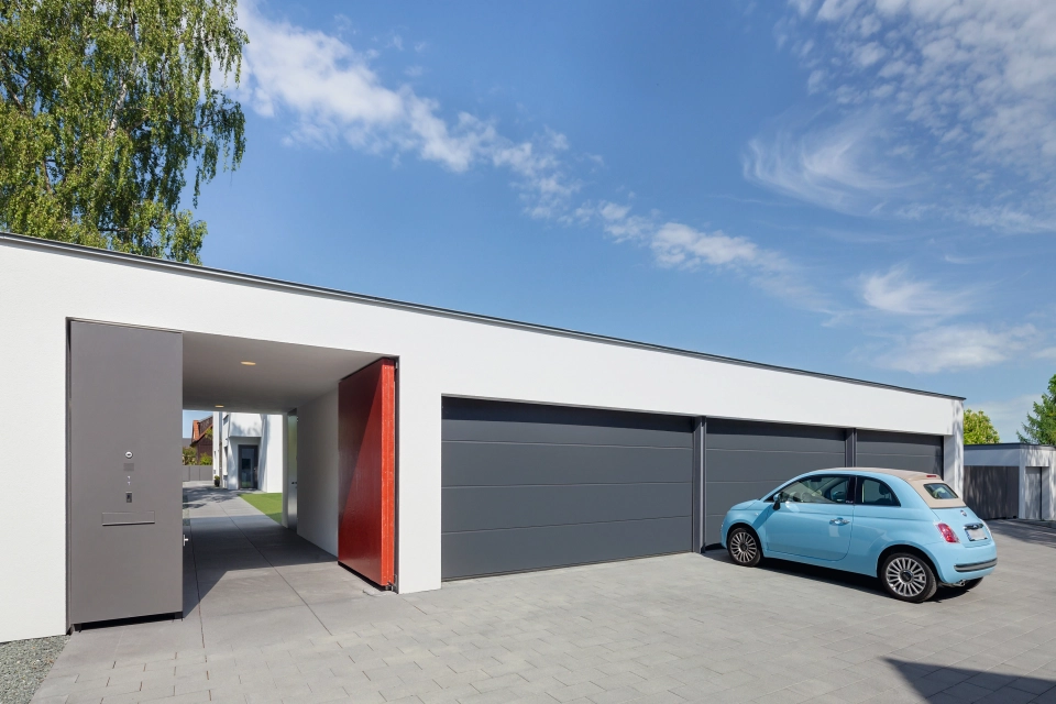 hofeinfahrt modern garage