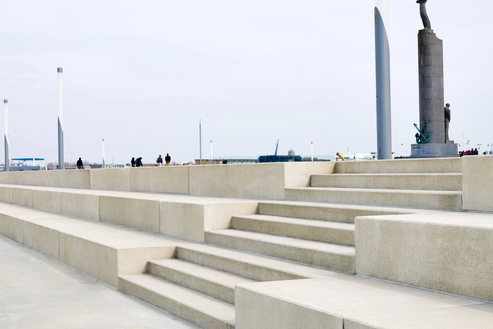 platz strand treppe